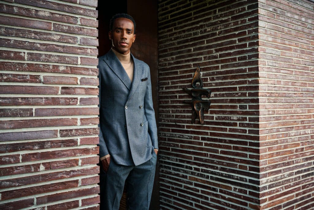 Another fashion piece coming full circle in 2021 the double breasted blazer