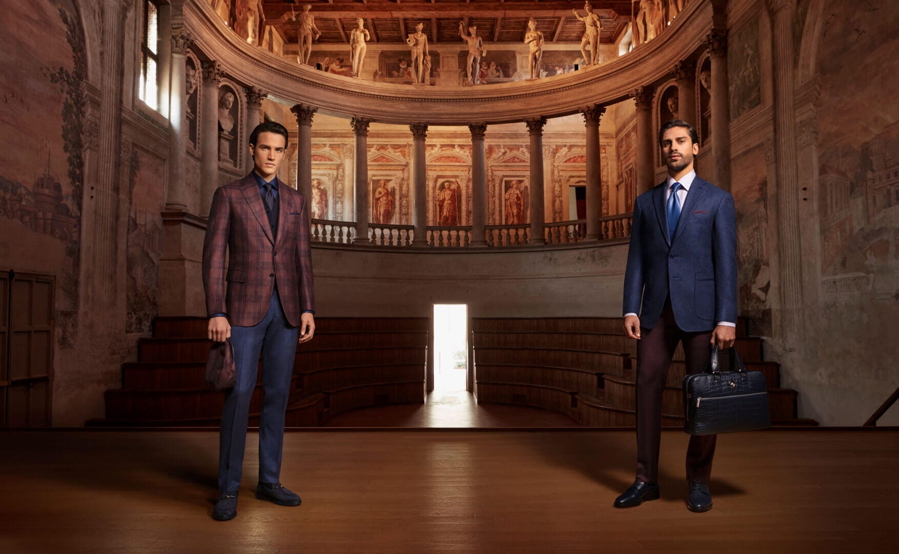 Stefano ricci menswear takes on the vision of the future