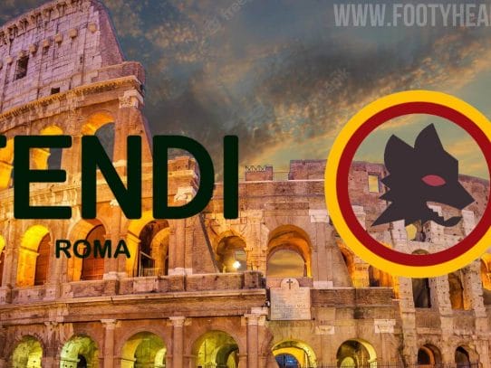 FENDI Collaborates With Fellow Roman Powerhouse A.S. Roma