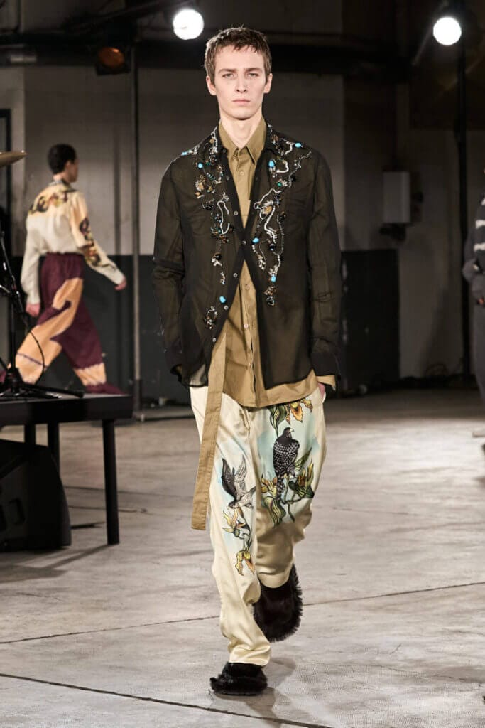 Dries Van Noten Menswear Autumn/Winter 23/24 Aims To Reach The