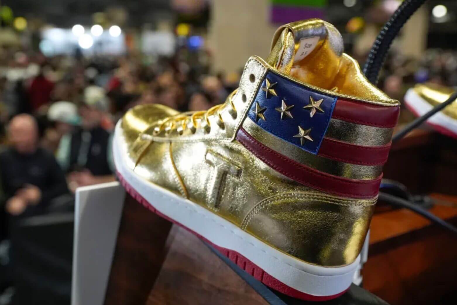 Gold Trump Sneakers How Sneakers Have Revolutionary Cultural