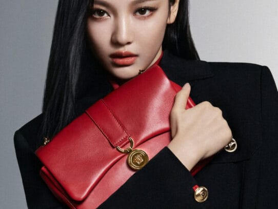 K-Pop Meets Couture: Ningning and Versace's Bold Fusion with the Kleio Bag