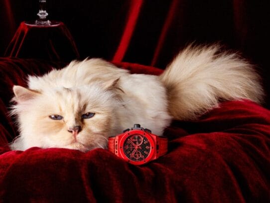 Luxury Goes Feline: Choupette Takes Over Hublot’s Big Bang 20th Anniversary in the Most Unexpected Campaign Yet